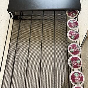 Black Coffee Pod Holder (Holds 42 Pods)